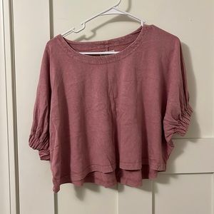 Urban Outfitters Pink Shirt